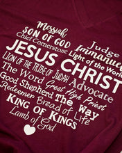 Names of Jesus shirt