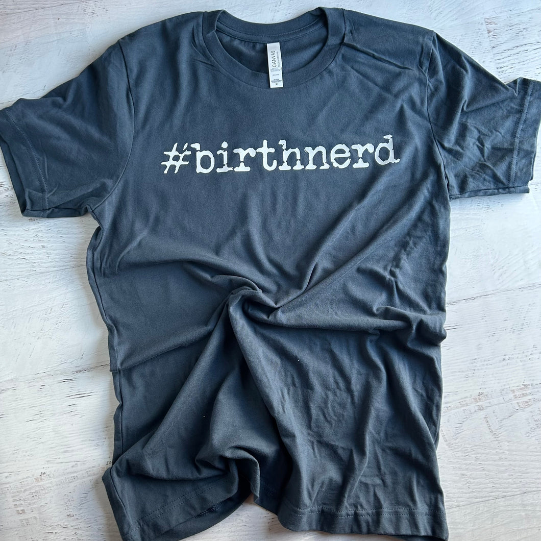 Medium birth nerd tee