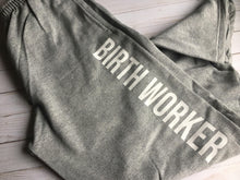 Birth Worker Open Bottom Sweatpants