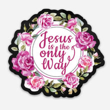 Jesus is the Only Way Sticker