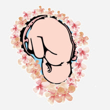 Floral Baby Sticker