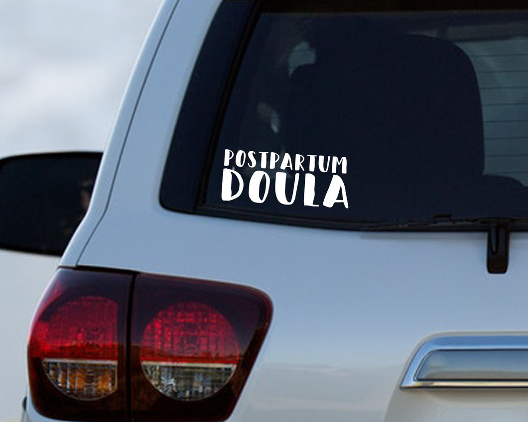 Postpartum Doula - Doula Car Decal
